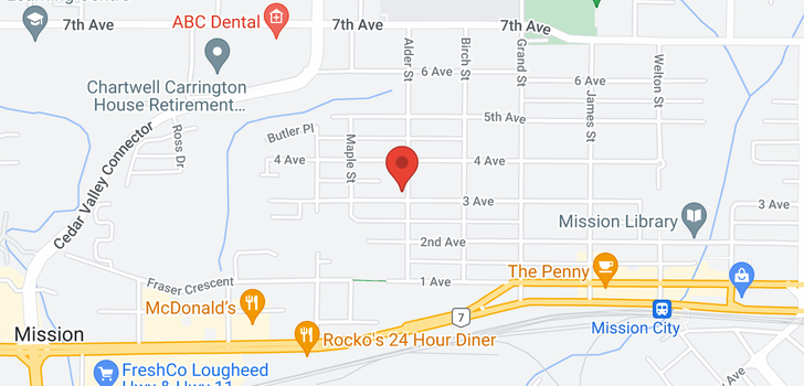 map of 32893 3RD AVENUE